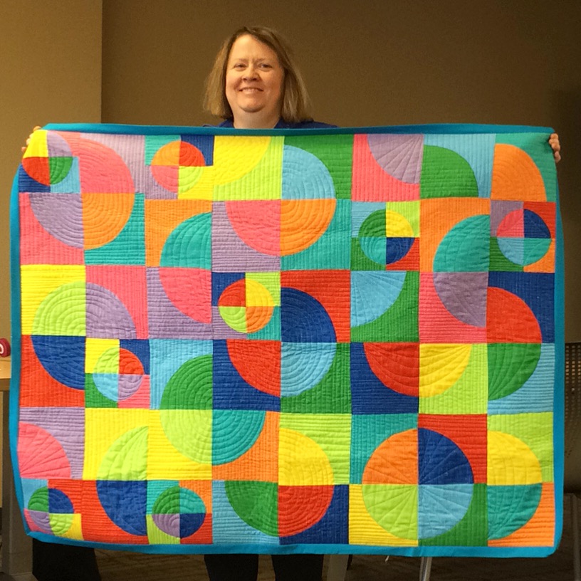 Cathy Rogers Circle Color Quilt